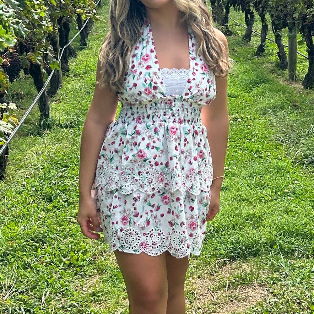 Boutique floral dress size small